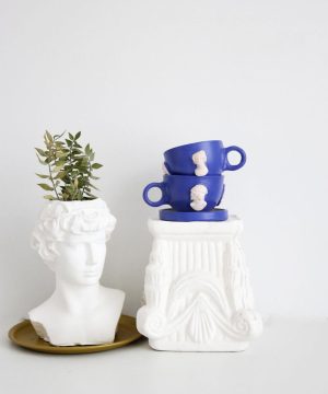 Blue & White Cup